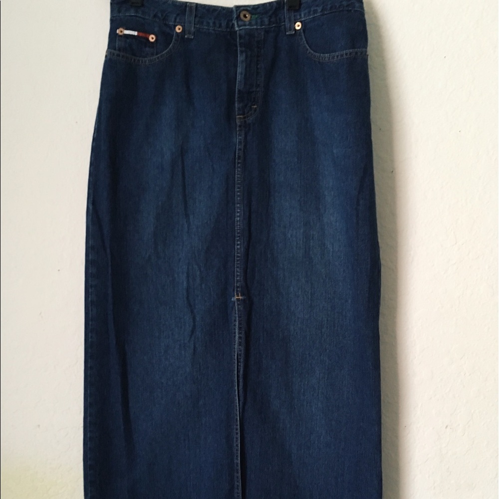 Tommy Hilfiger mid split skirt